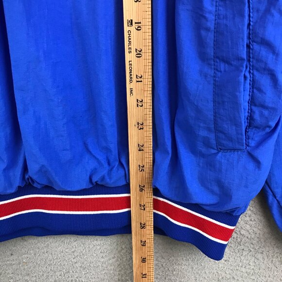 Vntage A baseball V neck windbreaker jacket size XXL - Picture 7 of 10